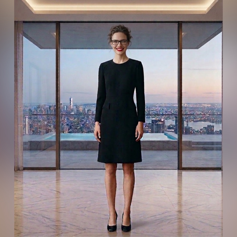 Banana Republic Black Sheath Dress